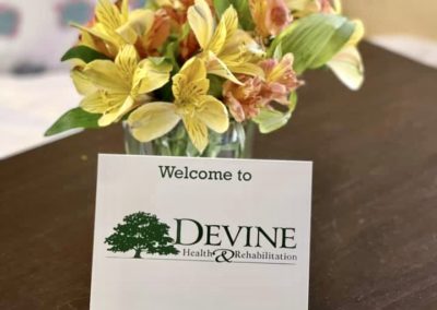 Devine Health and Rehab - welcome note